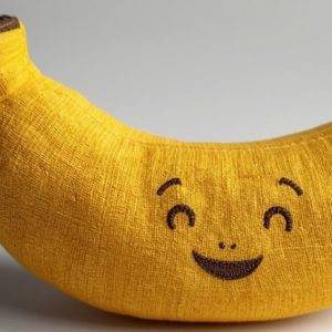 Ma bouillotte sèche en forme de banane émotion