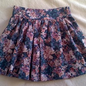 Ma jupe élastiquée à poches