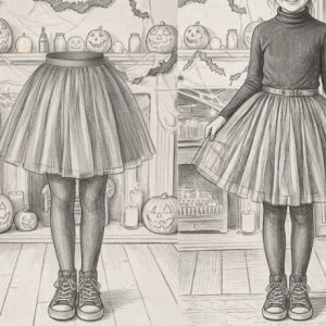 Ma jupe en tulle noire de soirée !!