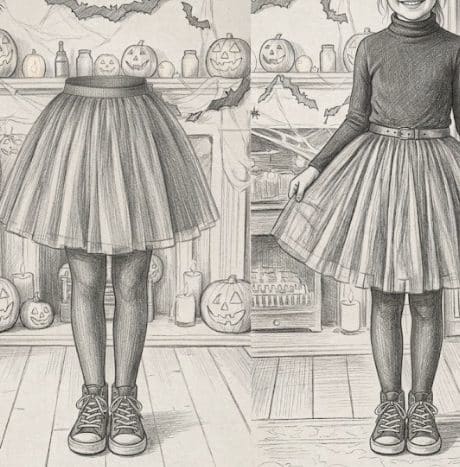 Ma jupe en tulle noire de soirée !!